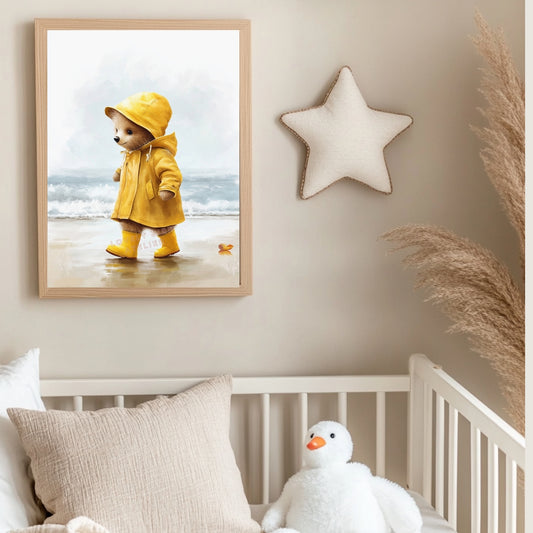 Affiche Ours & Ciré - Atelier Les Jolies Choses  