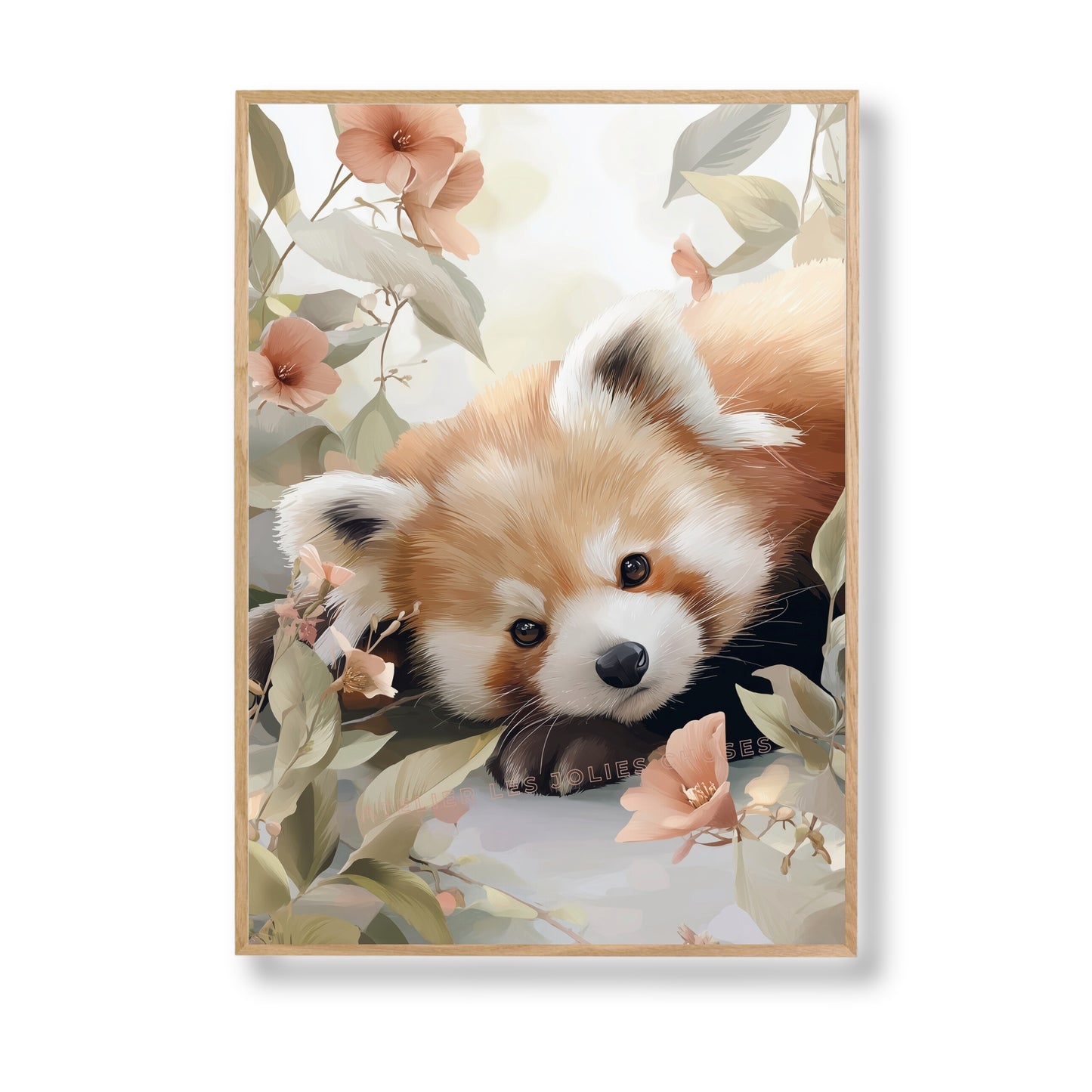 Affiche - Panda Roux Rêveur