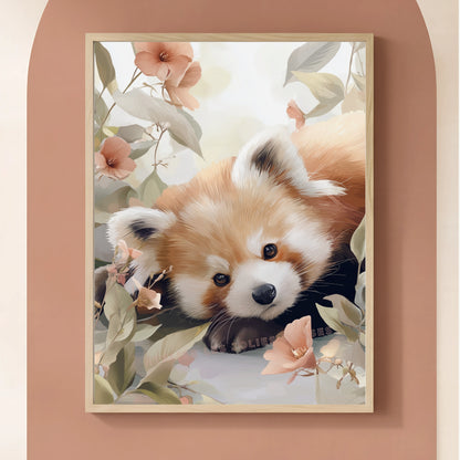 Affiche - Panda Roux Rêveur