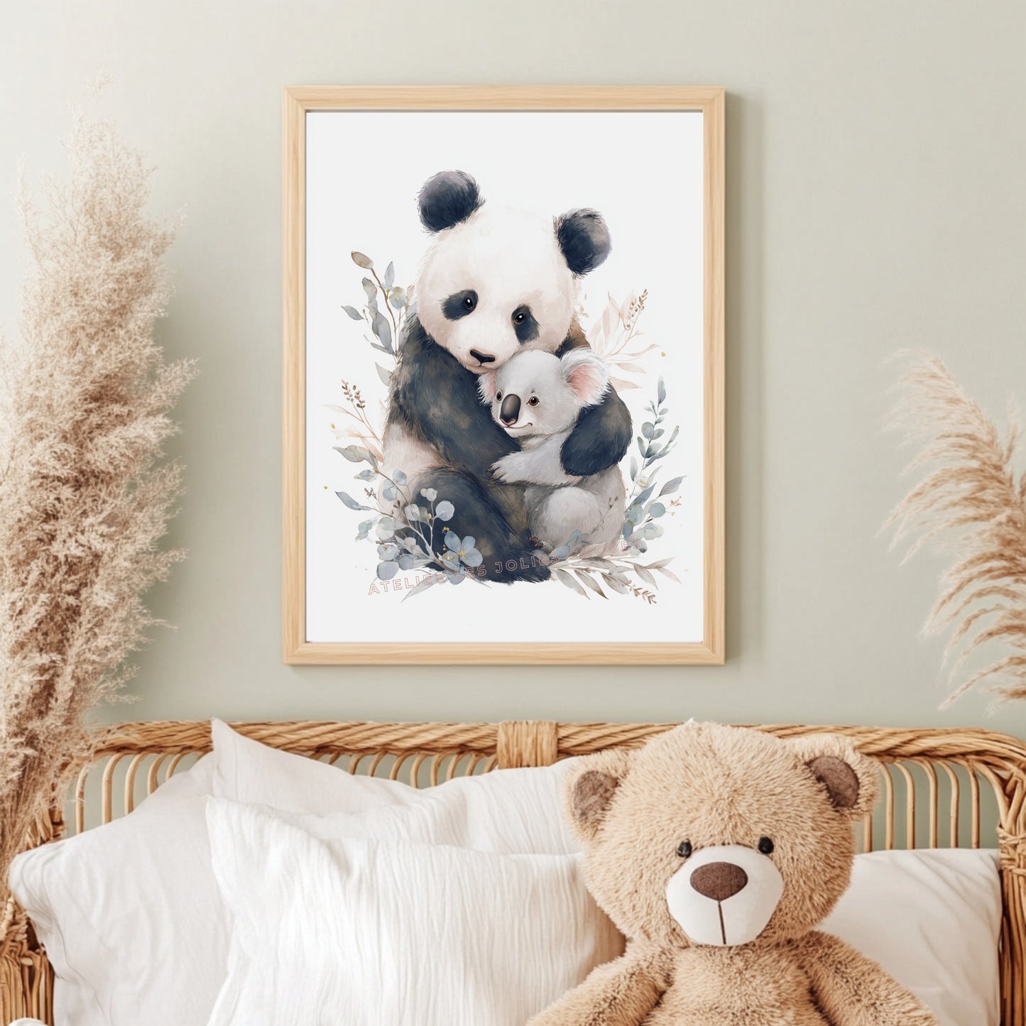 Affiche Panda et Koala - Amis pour Toujours