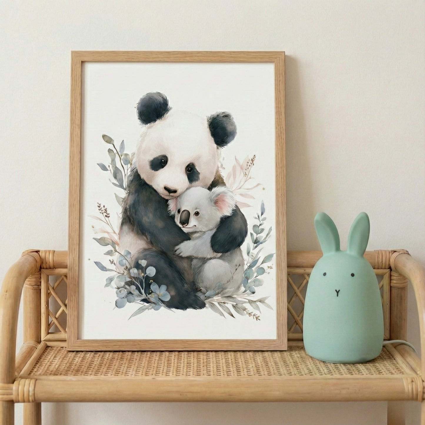 Affiche Panda et Koala - Amis pour Toujours - Atelier Les Jolies Choses