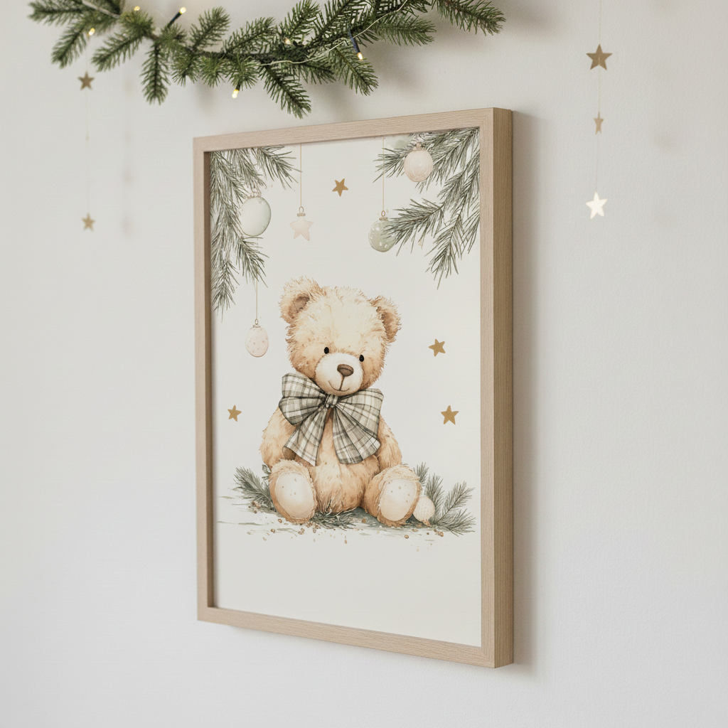 Affiche - Petit Ours de Noël