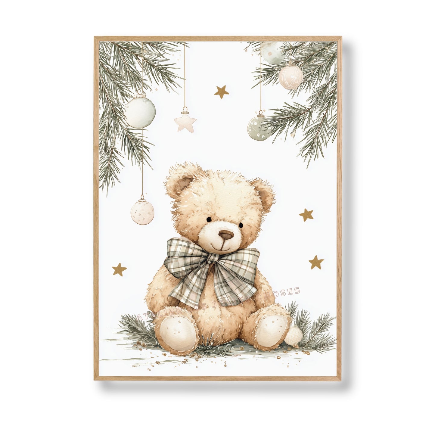 Affiche - Petit Ours de Noël