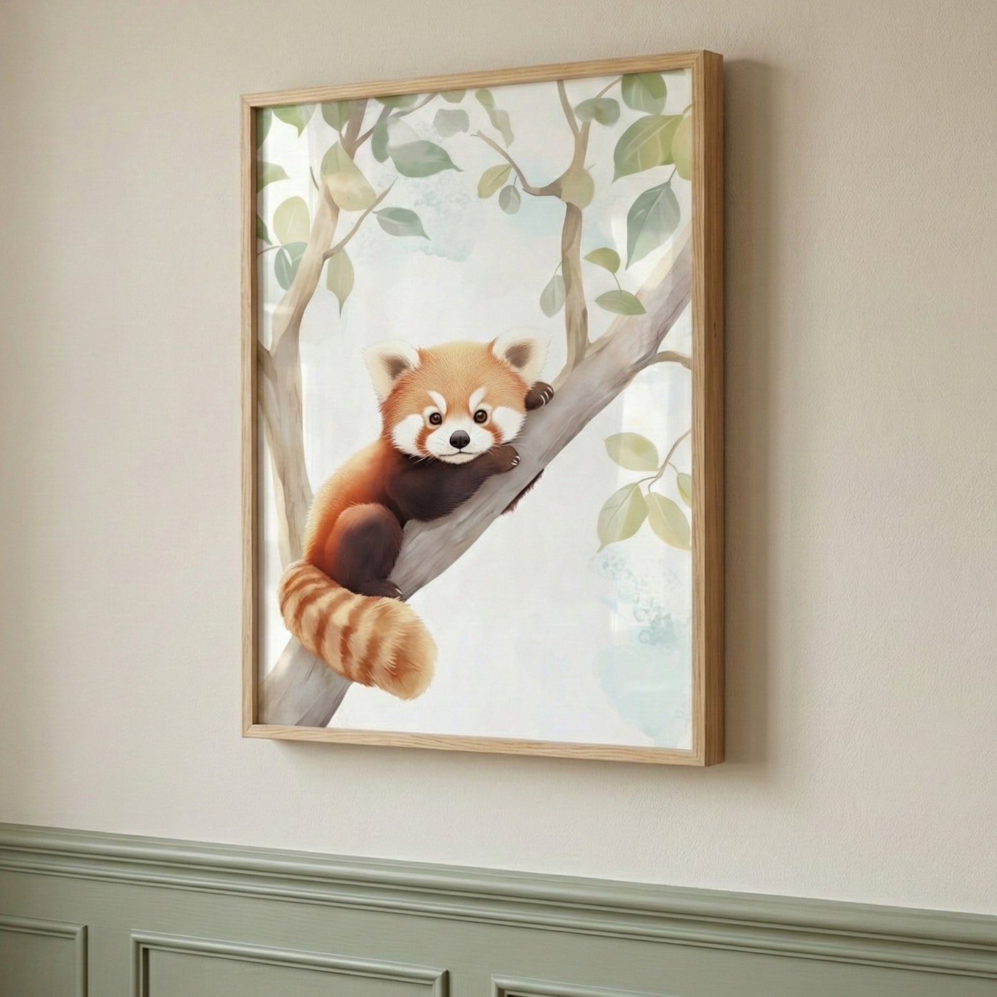 Affiche  Petit Panda Roux - Atelier Les Jolies Choses  