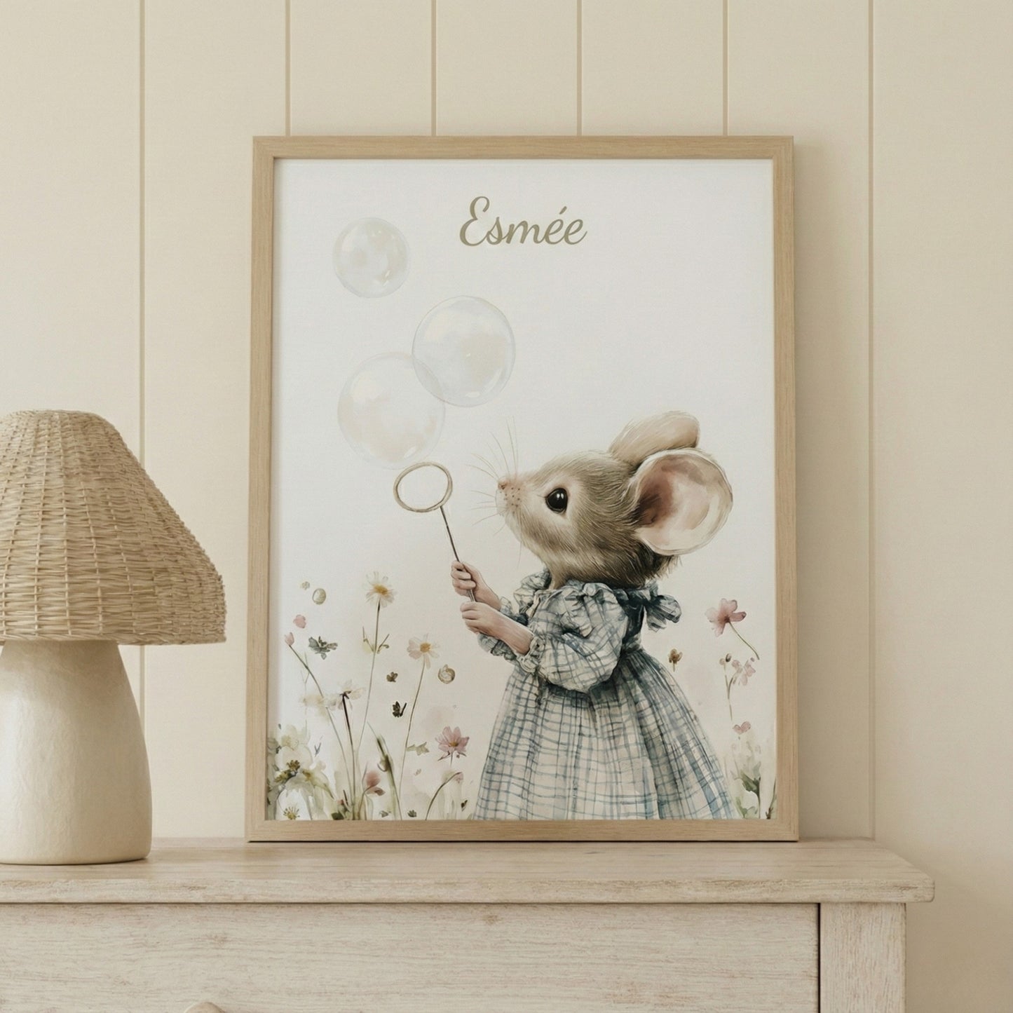 Affiche Souris & Bulles - Atelier Les Jolies Choses