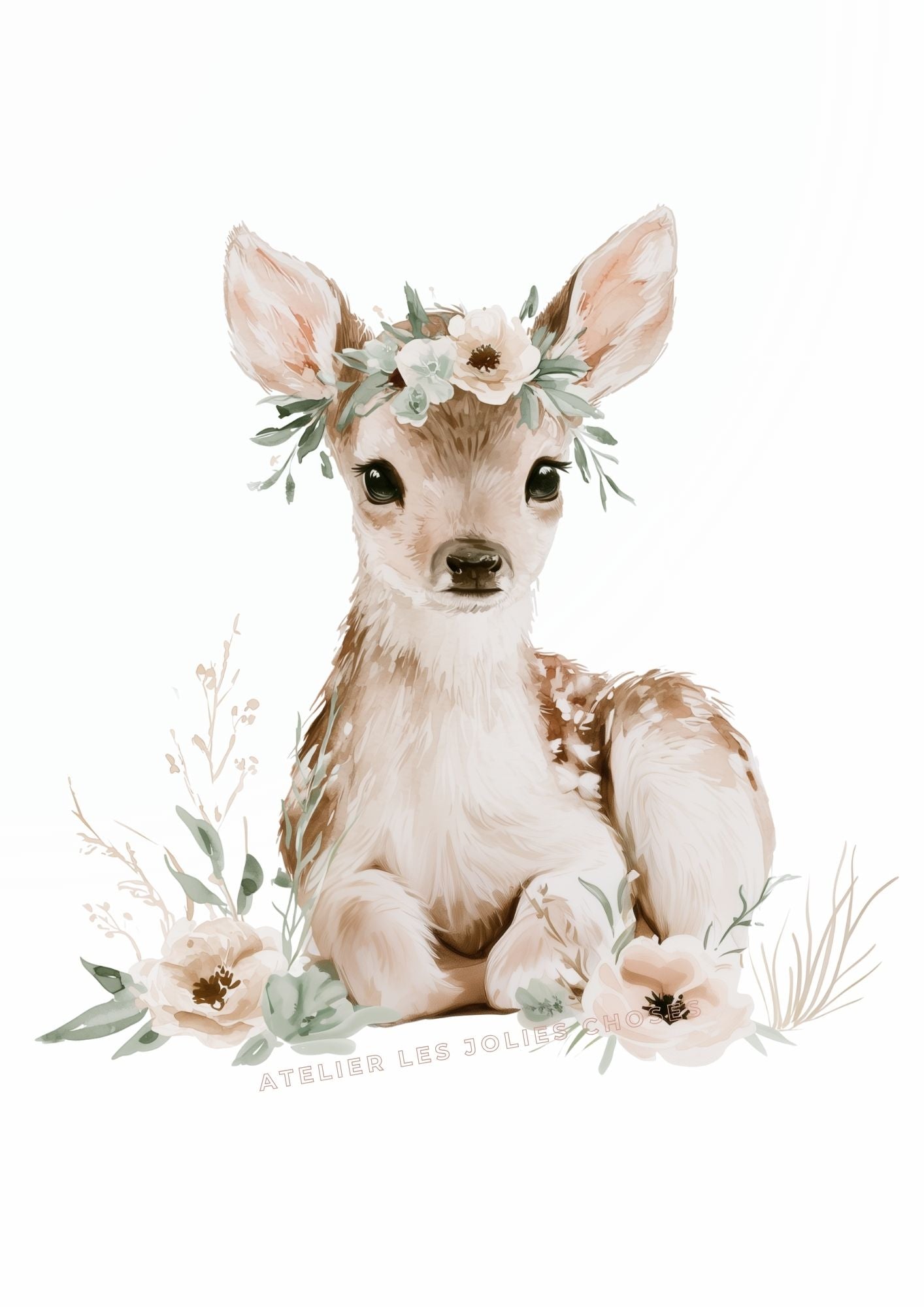 Affiche - La Biche du Pré Fleuri