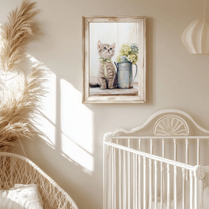 Chaton & Hortensia - Atelier Les Jolies Choses  