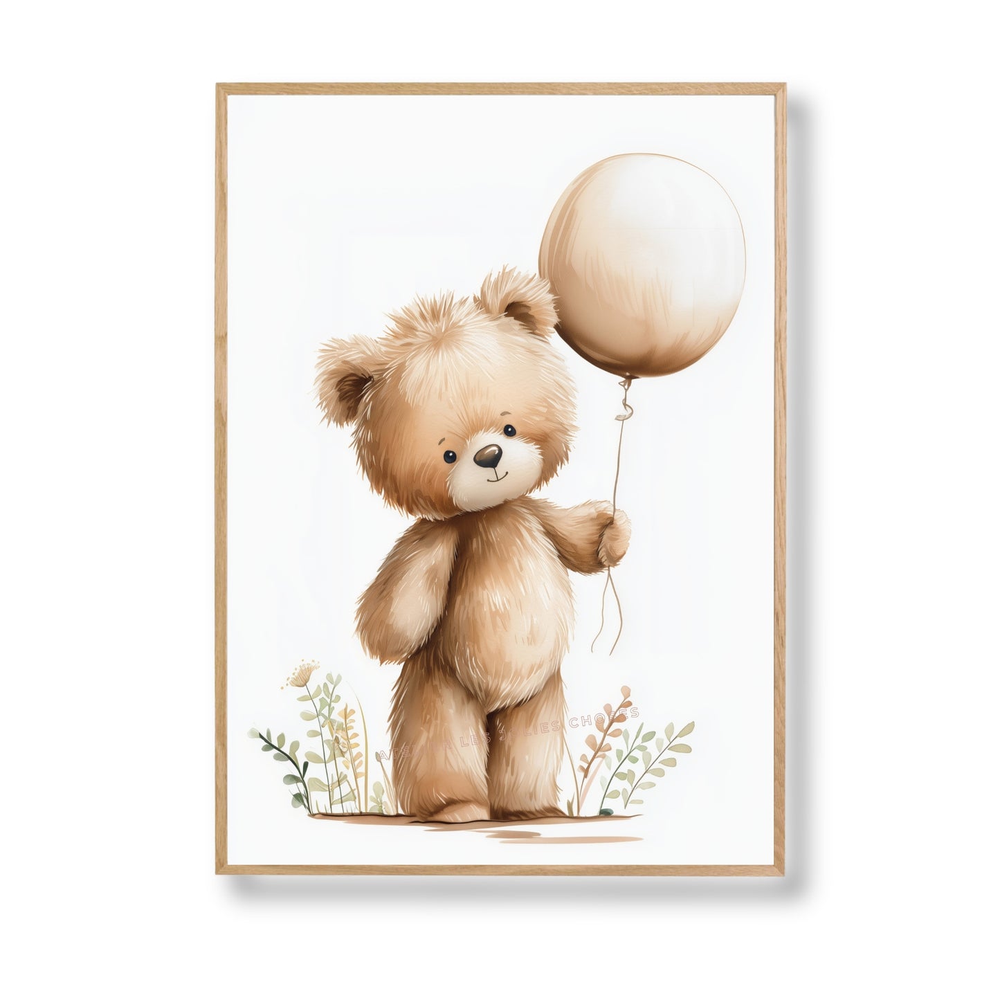 Affiche  - L’ours et son ballon
