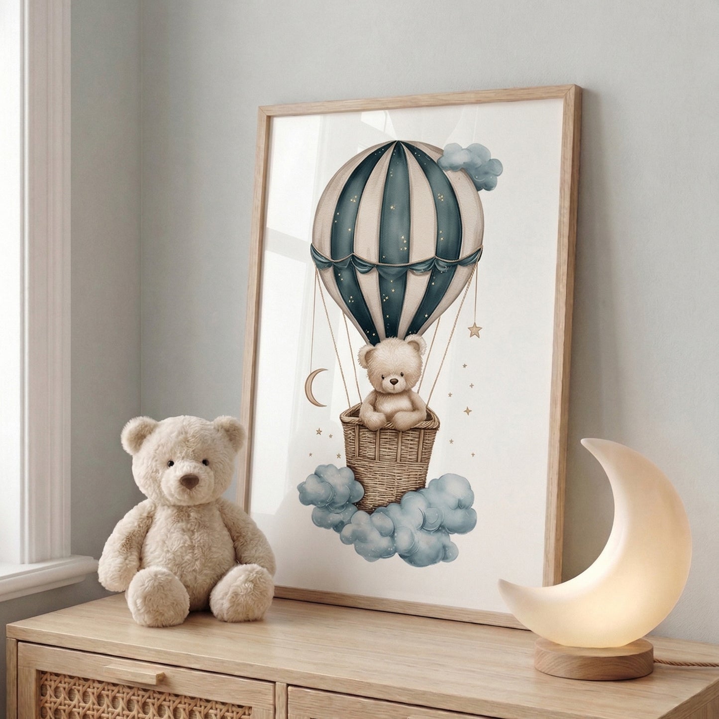 Illustration  – L’ourson des nuages