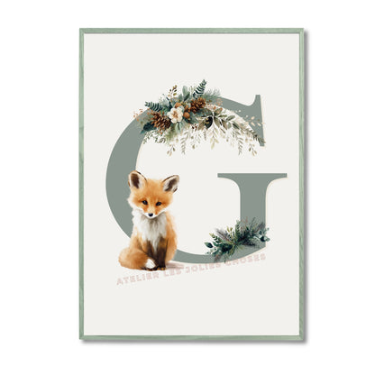 Affiche - Lettre G