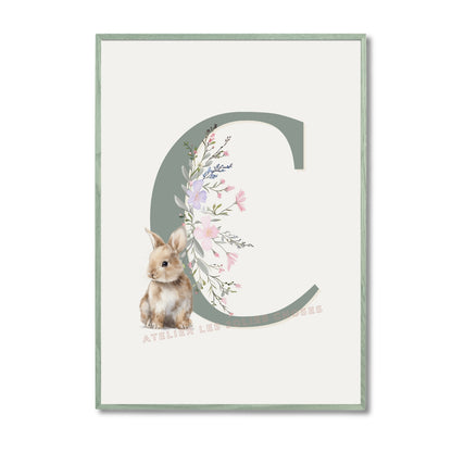 Affiche - Lettre C