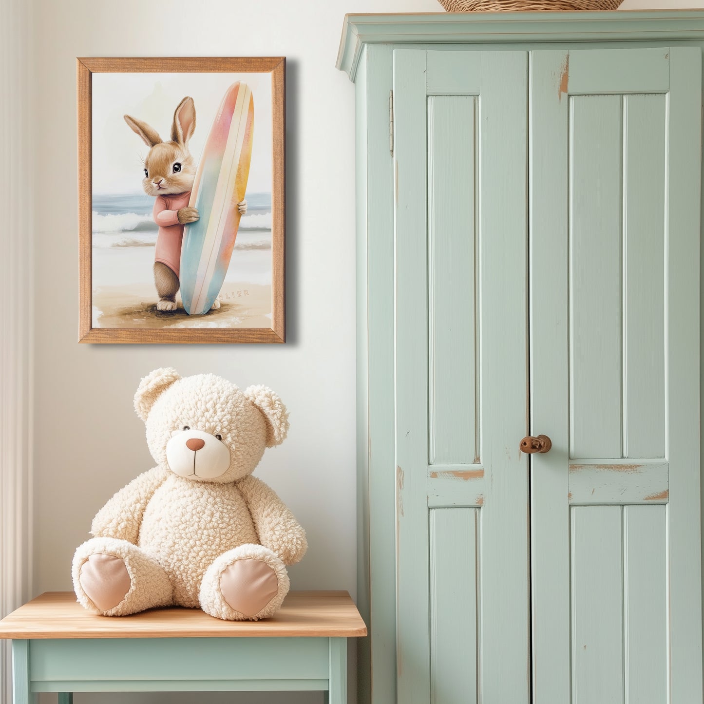 Illustration Lapine & Surf