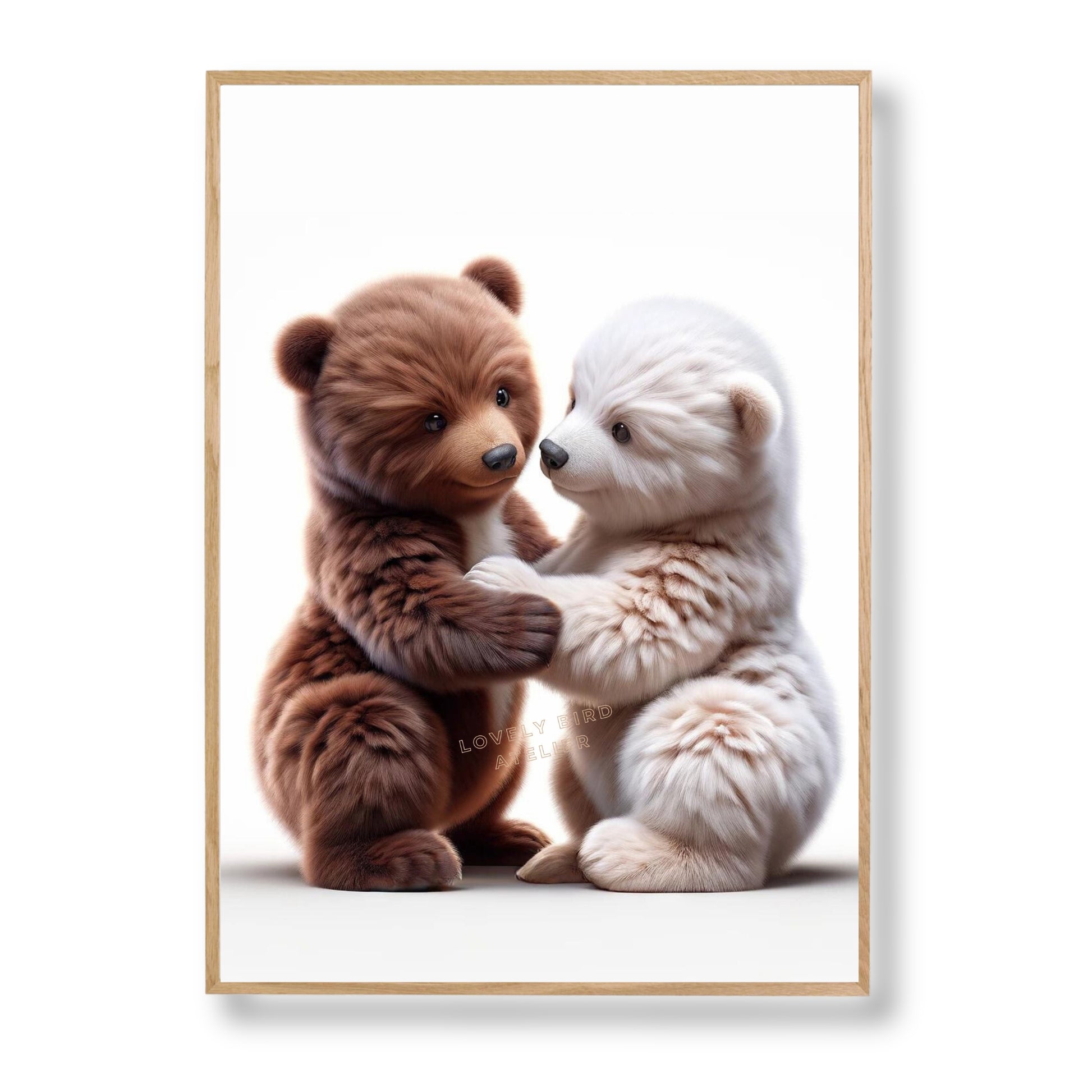 Affiche Oursons - Atelier Les Jolies Choses  