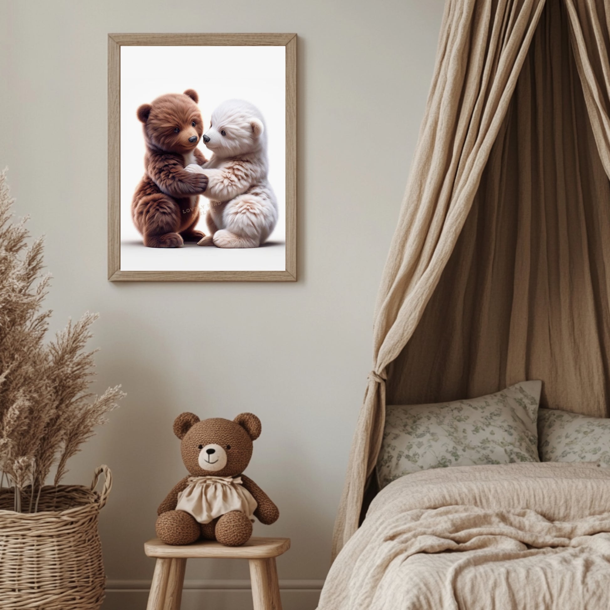 Affiche Oursons - Atelier Les Jolies Choses  