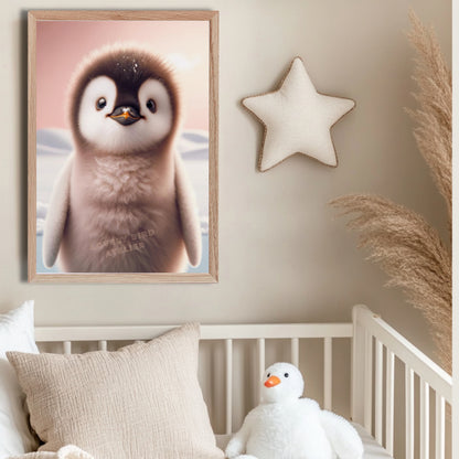 Affiche  Bébé Pingouin - Atelier Les Jolies Choses  