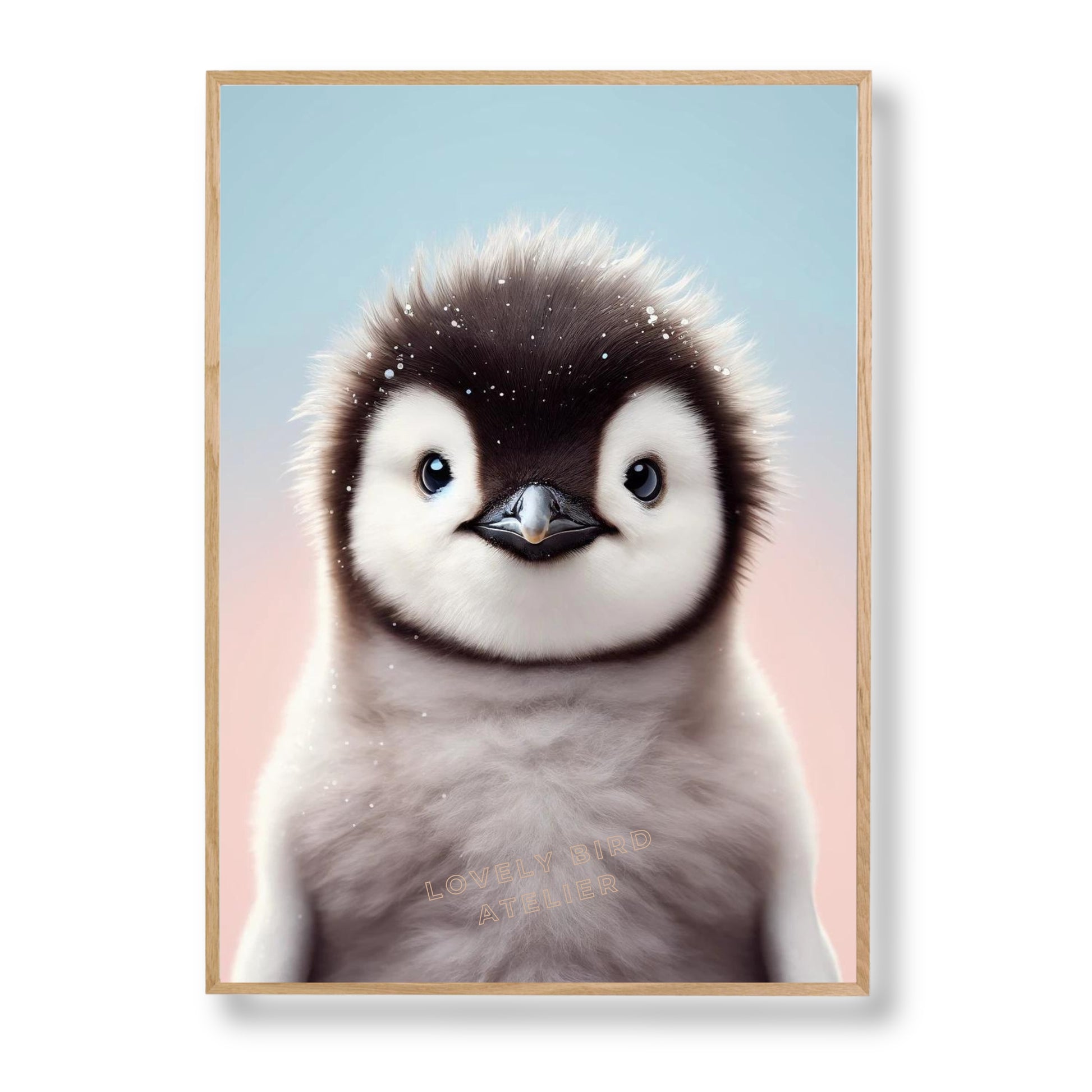 Affiche  Pingouin Mignon - Atelier Les Jolies Choses  