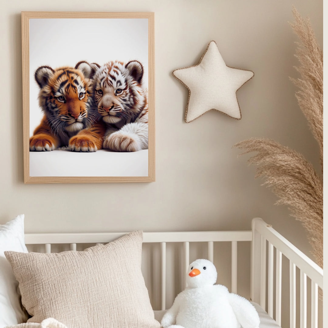 Affiches  Bébé Tigre - Atelier Les Jolies Choses  