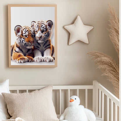 Affiche Duo Tigres - Atelier Les Jolies Choses  