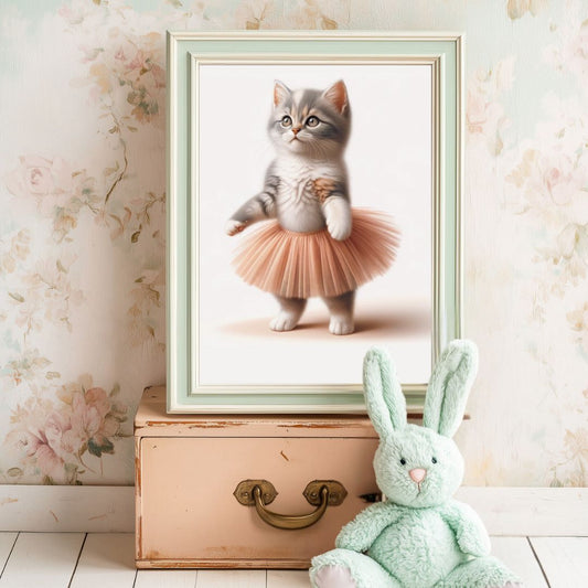 Petit Chat en Tutu - Atelier Les Jolies Choses  