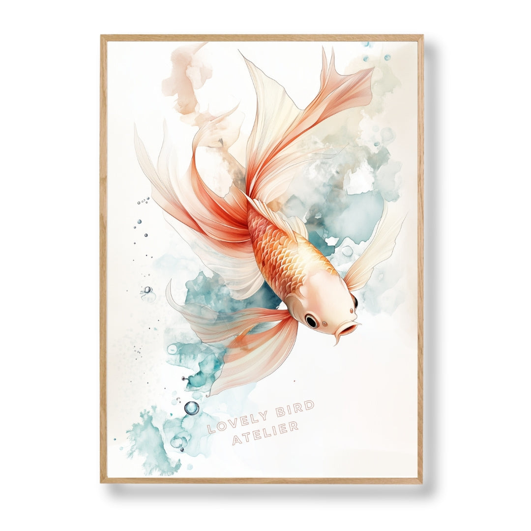 Illustration  Poisson - Atelier Les Jolies Choses  