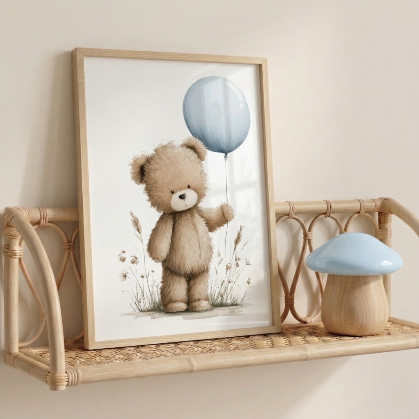 Affiche  - Mon ours au ballon