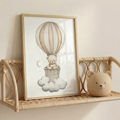 Illustration  – L’ourson des nuages