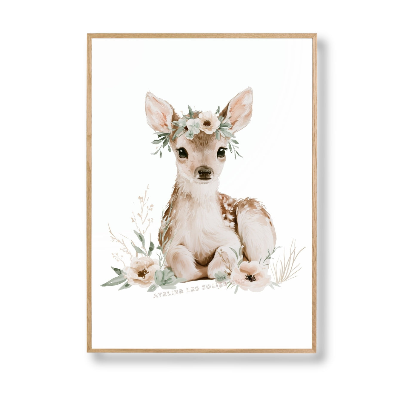 Affiche - La Biche du Pré Fleuri