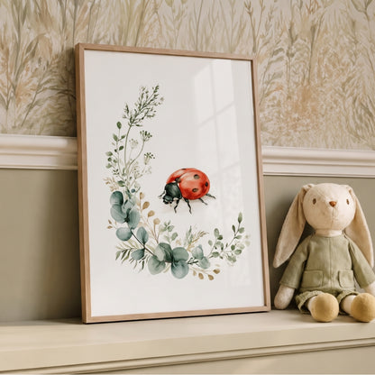 Affiche - La coccinelle des beaux jours