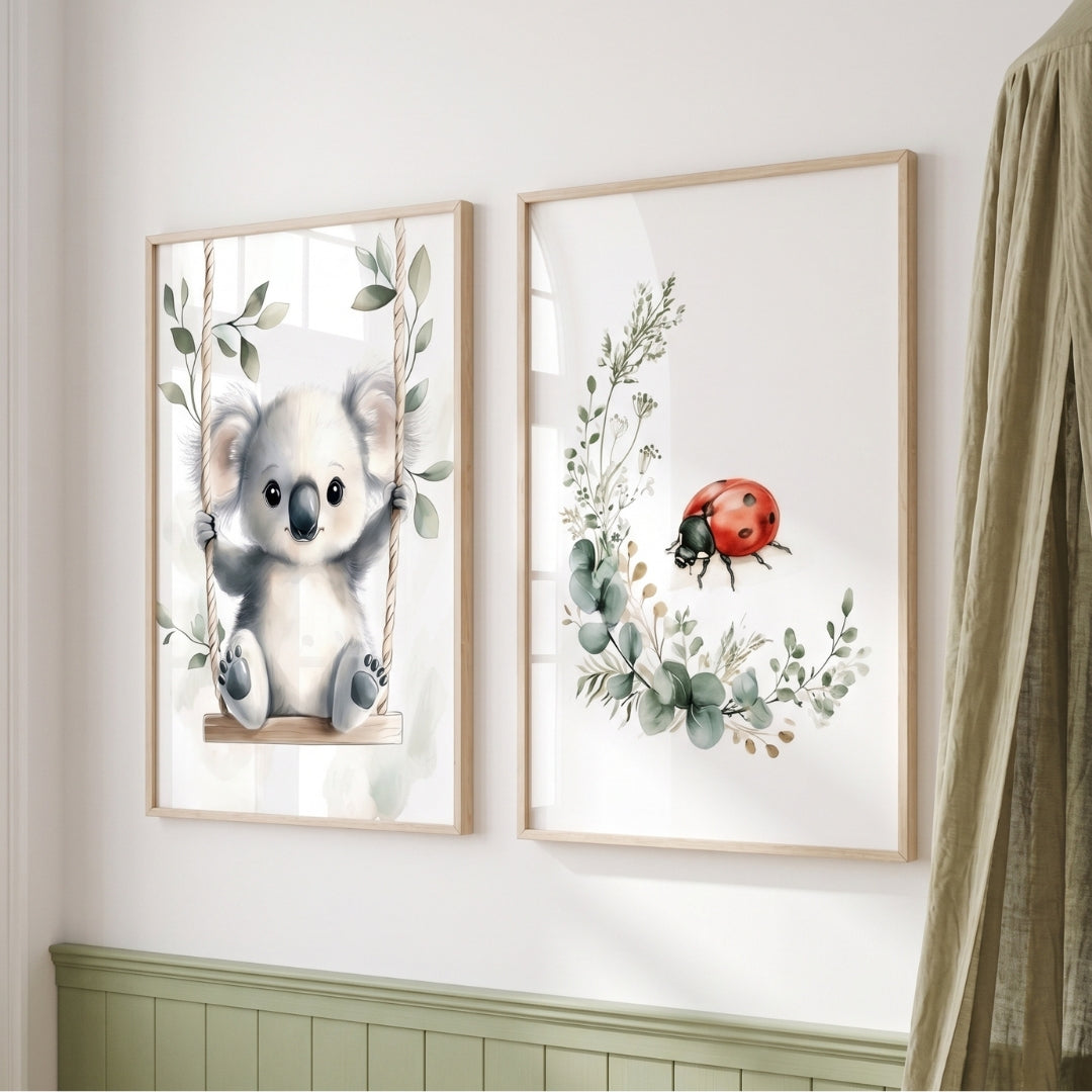 Affiche - La coccinelle des beaux jours