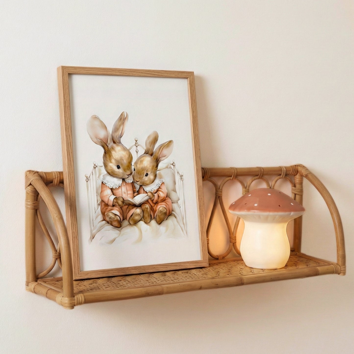 Illustration –Douce lecture du soir