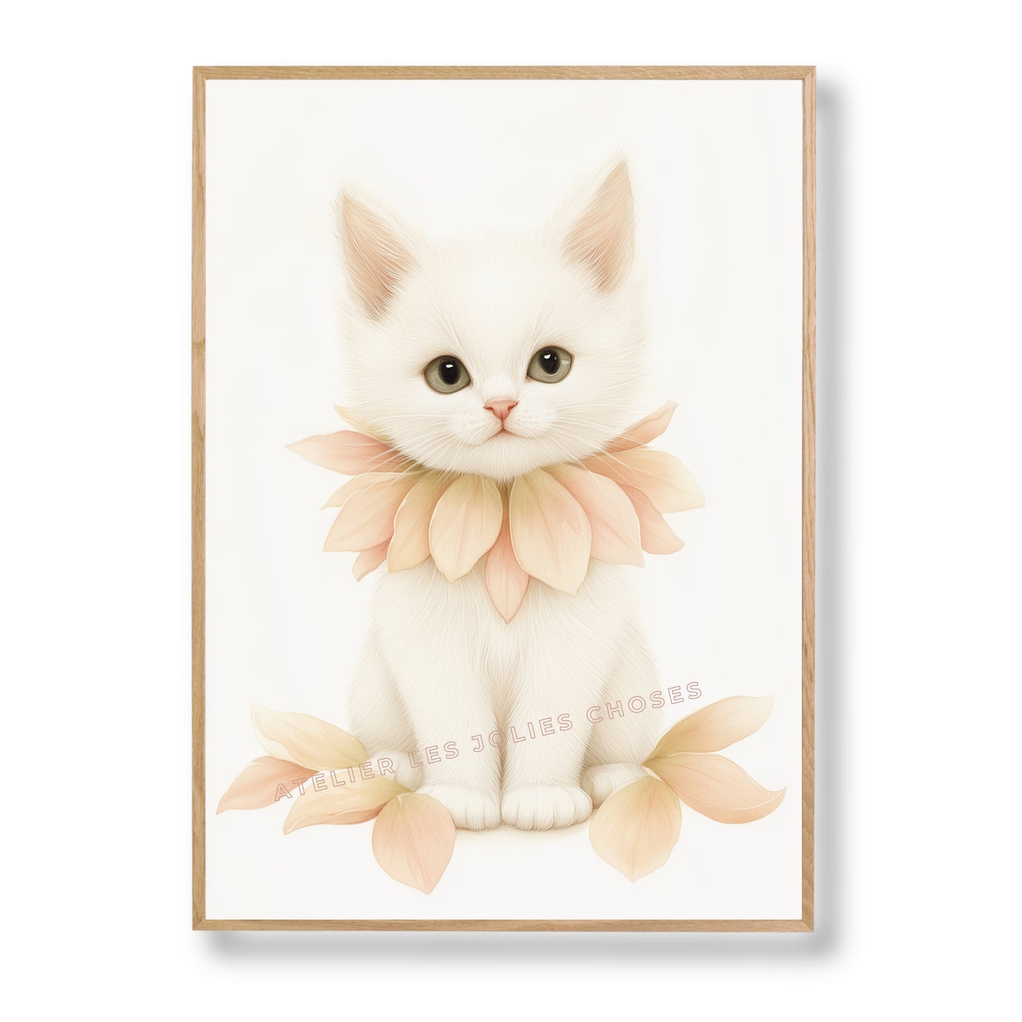 Petit Chat en Fleur