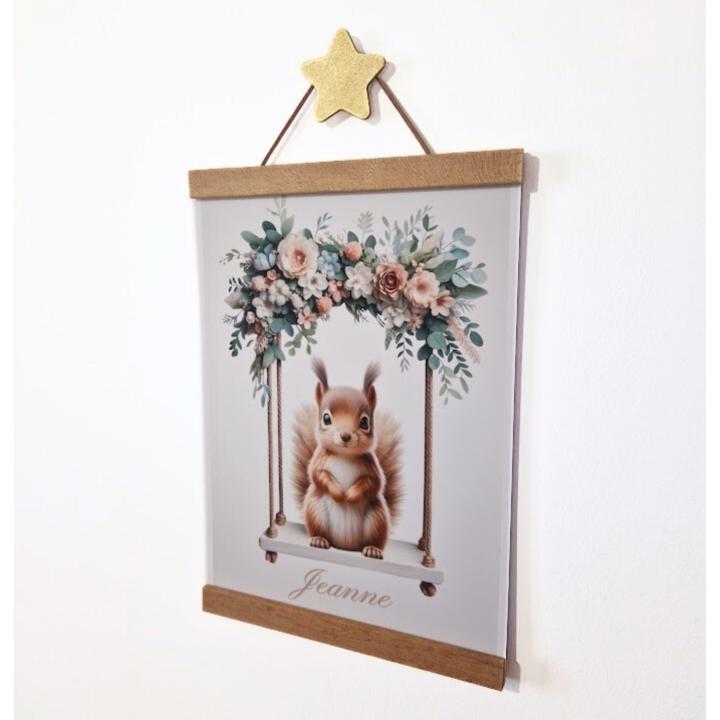 Porte affiche aimantée  - Bois - Atelier Les Jolies Choses  