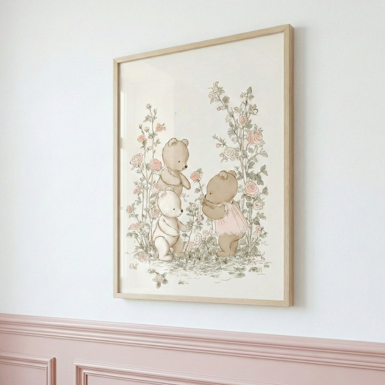 Illustration  – Au jardin des oursons - Atelier Les Jolies Choses  