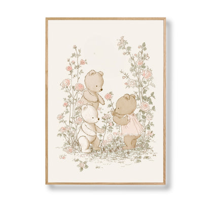 Illustration  – Au jardin des oursons - Atelier Les Jolies Choses  