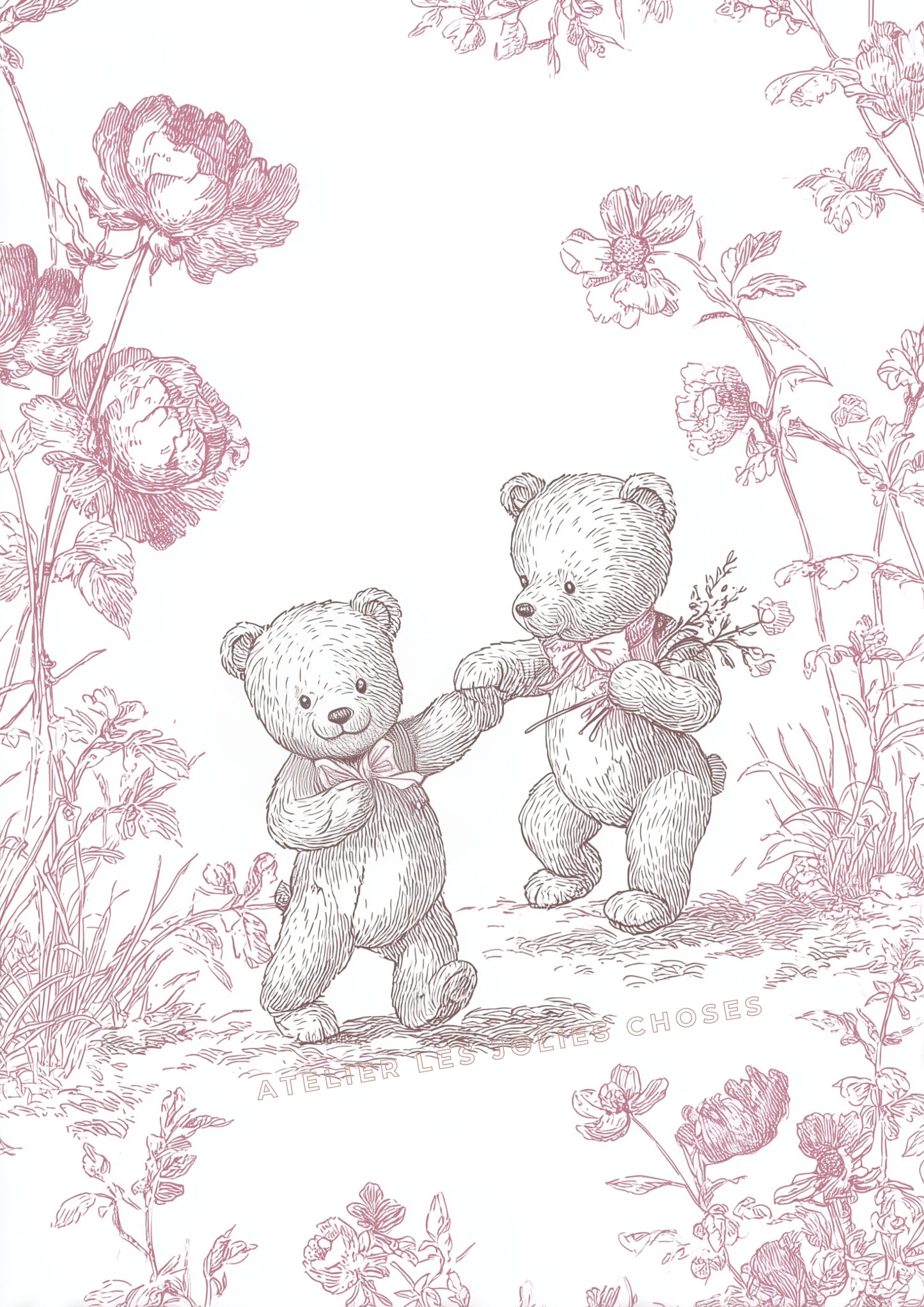 Illustration  – Balade au grand air - Atelier Les Jolies Choses  