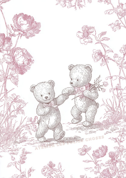 Illustration  – Balade au grand air - Atelier Les Jolies Choses  