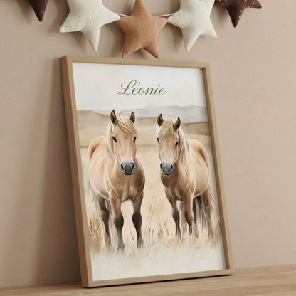 Illustration "Dans la vallée des sabots d’or" - Atelier Les Jolies Choses  