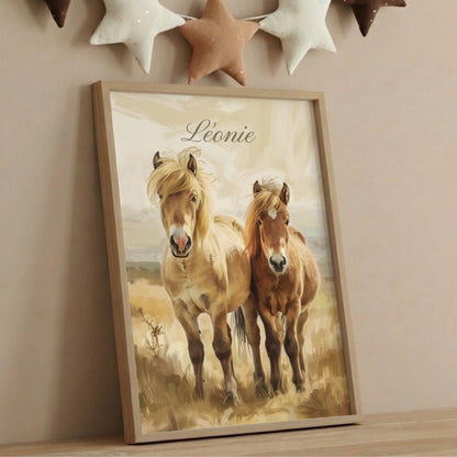 Illustration "Deux amis pour la vie" - Atelier Les Jolies Choses  