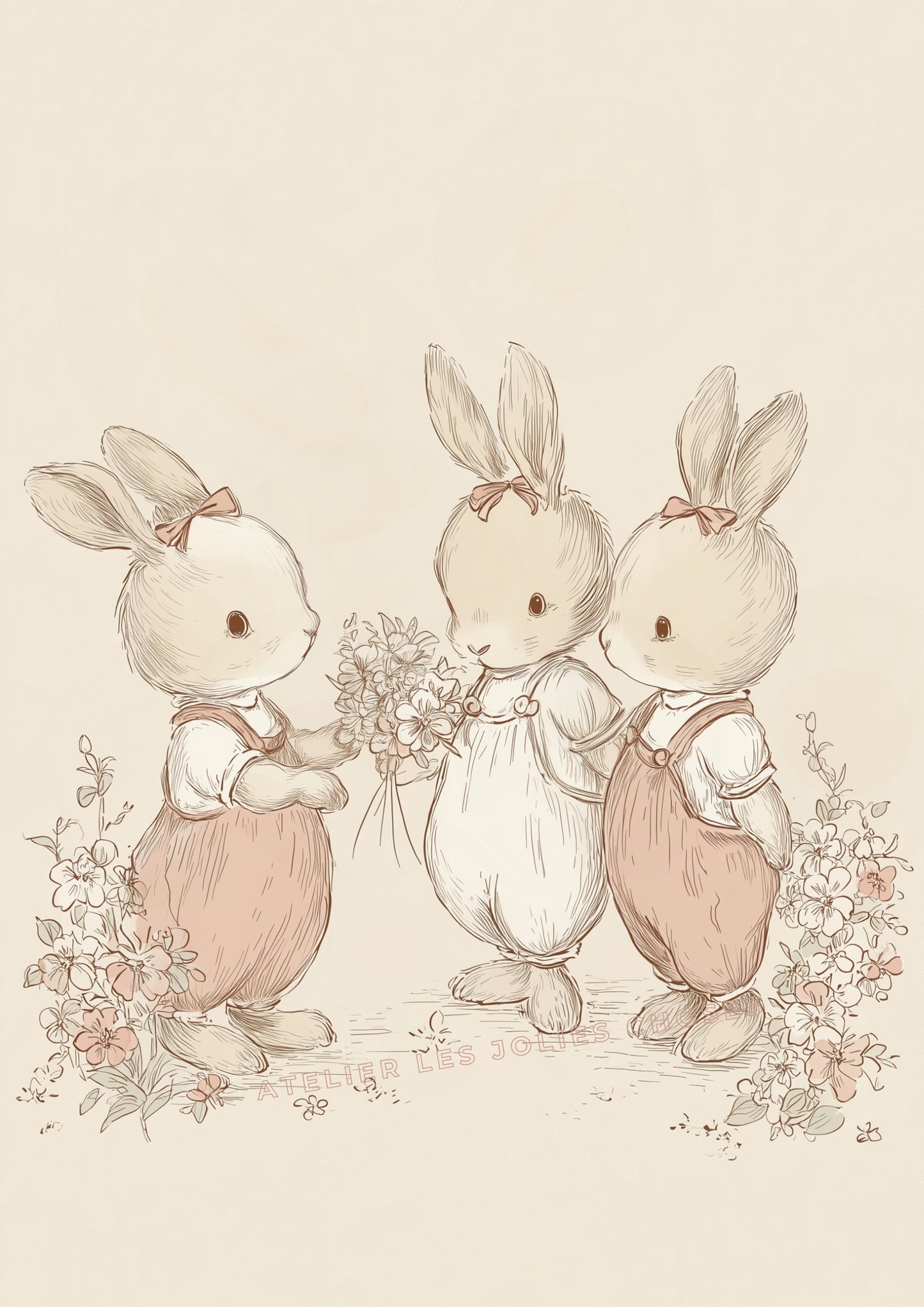 Illustration – Douce enfance - Atelier Les Jolies Choses  