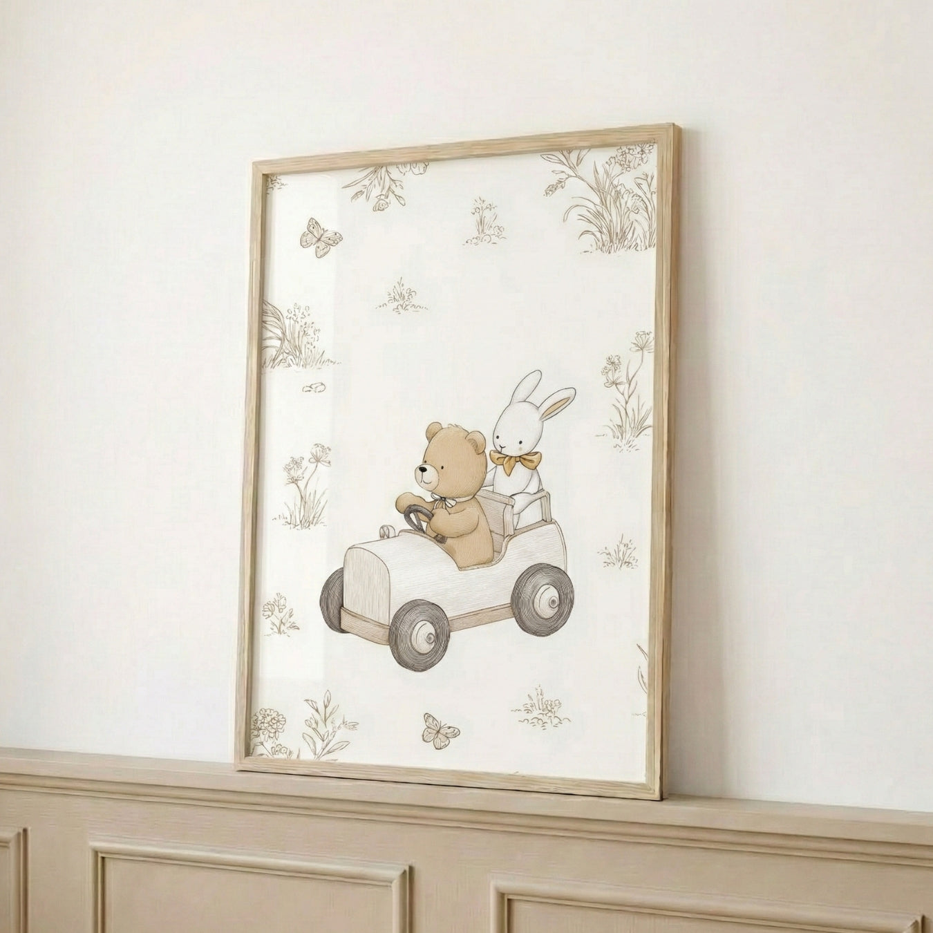 Illustration  – En promenade - Atelier Les Jolies Choses  