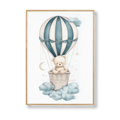 Illustration  – L’ours des nuages - Atelier Les Jolies Choses  
