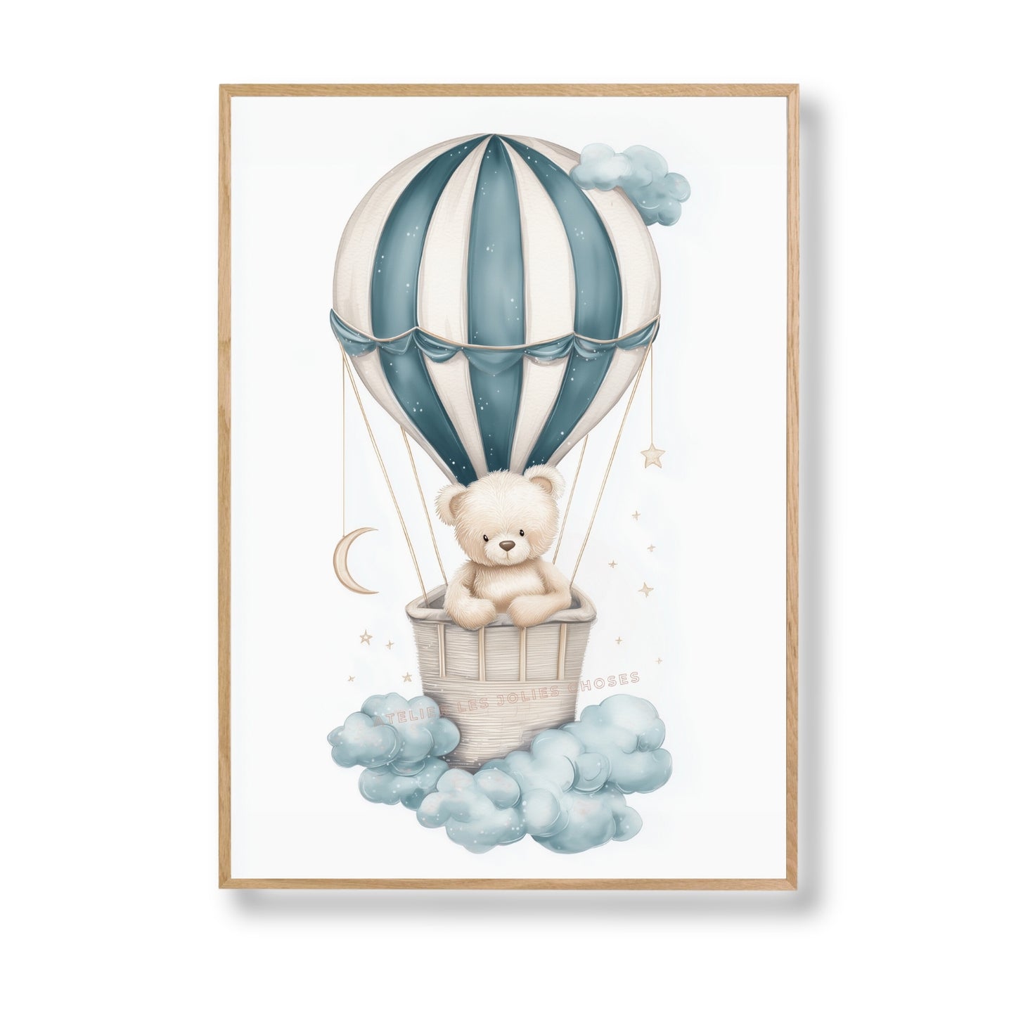 Illustration  – L’ourson des nuages - Atelier Les Jolies Choses  