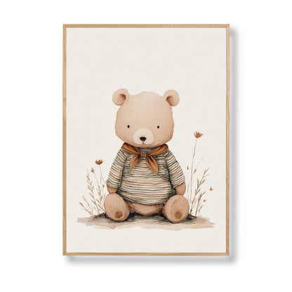 Illustration – L’ourson paisible - Atelier Les Jolies Choses  