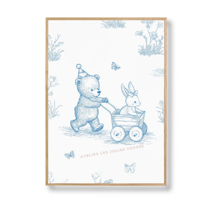 Illustration  – La carriole des rêves - Atelier Les Jolies Choses  