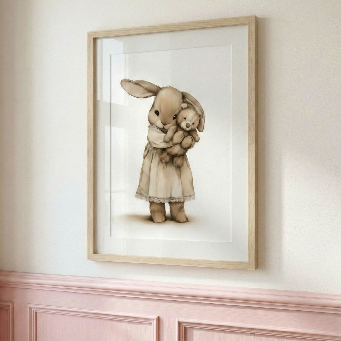 Illustration  Lapin – Mon doudou préféré - Atelier Les Jolies Choses  