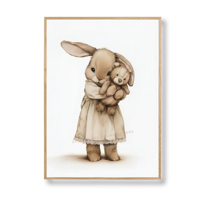 Illustration  Lapin – Mon doudou préféré - Atelier Les Jolies Choses  