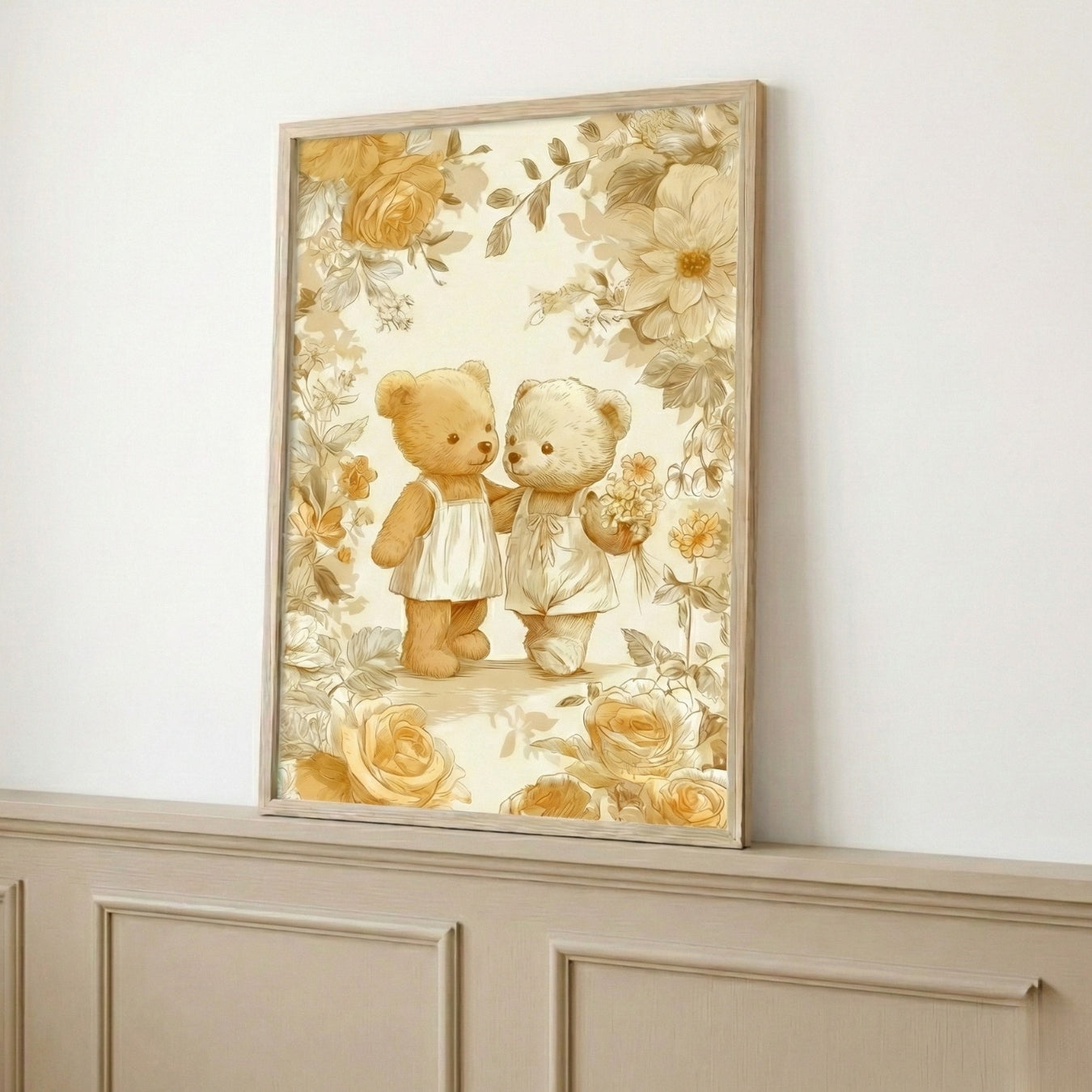 Illustration  – Les inséparables - Atelier Les Jolies Choses  