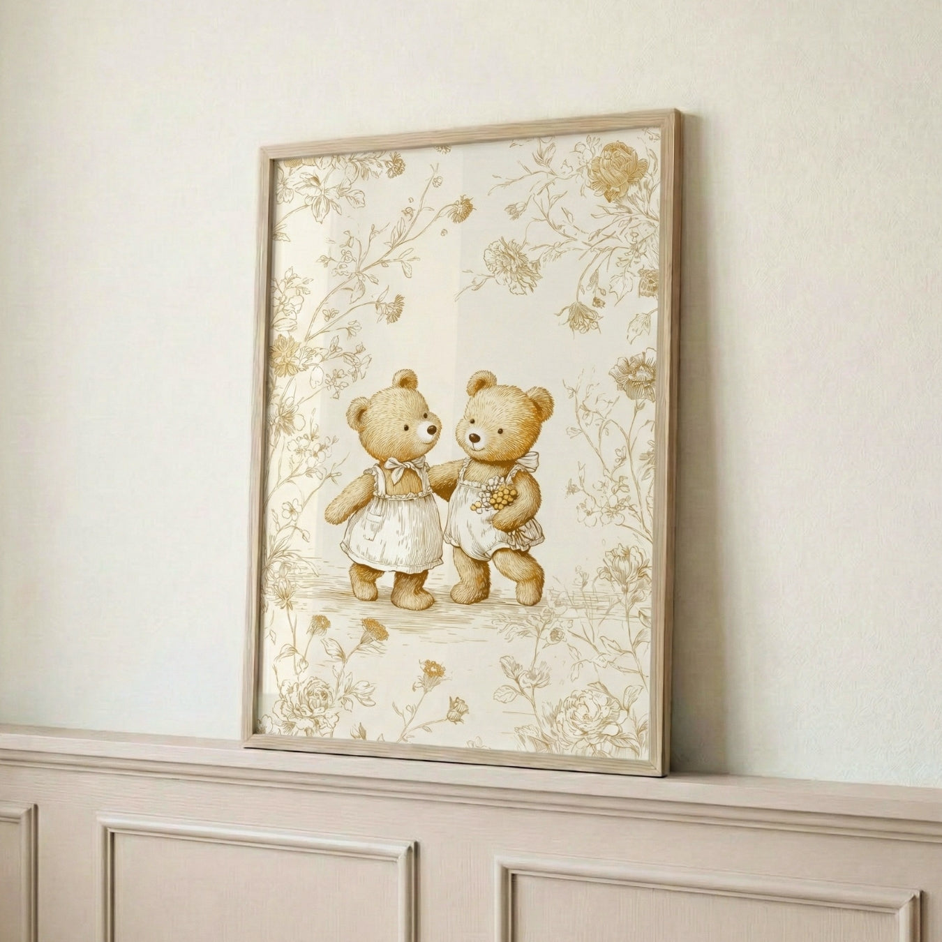 Illustration  – Les inséparables - Atelier Les Jolies Choses  