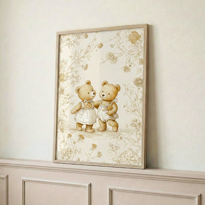 Illustration  – Les inséparables - Atelier Les Jolies Choses  