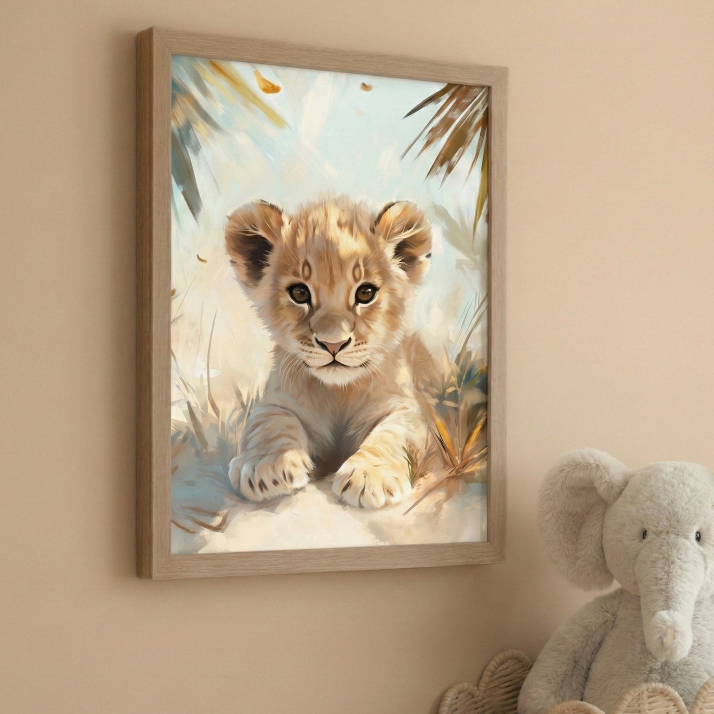 Illustration Petit Lionceau - Atelier Les Jolies Choses